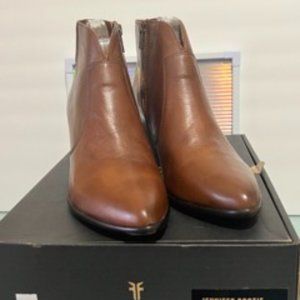 Frye Jennifer Booties - Whiskey Brown Leather 9.5M
